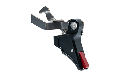 TriggerTech Legacy Special, Straight Trigger, Fits Standard GLOCK Frames Gen 1-5, Matte Finish, Black and Red — photo 3