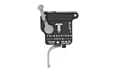 TriggerTech Trigger, 1.0-3.5LB Pull Weight, Fits Remington 700, Special Flat Trigger, Bolt Release Model, Right Hand, Adjustable, Stainless Finish