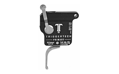 TriggerTech Trigger, 1.5-4LB Pull Weight, Fits Remington 700, Primary Flat Clean Trigger, Right Hand, Adjustable, Stainless Finish