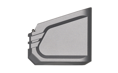 Tyrant CNC +6/5 Mag Extension, Matte Finish, Gray, Fits Glock 17/19X/22/34/35/45