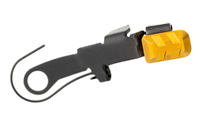 Tyrant CNC Extended Slide Release, Fits Glock 17/19/22/23/24/25/27/31/32/33/34/35 Gen2-4, PVD Finish, Gold