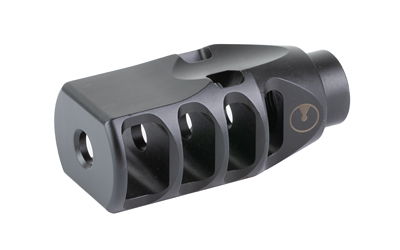 Ultradyne USA Pegasus Compensator Muzzle Brake with Timing Nut AR-10 6.5, 5/8X24 Thread, 1.360 Outside Diameter, Steel Nitride Finish — photo 3