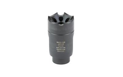 Ultradyne USA ATHENA Linear Compensator, 308 Winchester/7.62 NATO, Fits AR-10s with 5/8X24 Threads, Black, 4.6 oz., 416 Stainless Steel