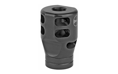 Ultradyne USA Lithium PCC Compensator Muzzle Brake with Timing Nut, PCC, 9MM, 1/2X28 Thread, 1.125" Outside Diameter, 416 SS, Black Nitride Finish