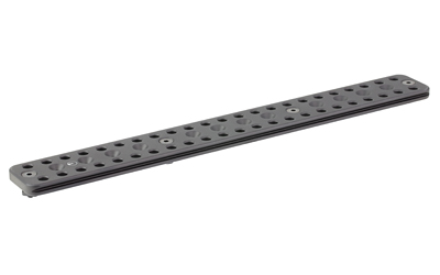 Ultradyne USA UD Arca Dynalock Rail, MLOK Compatible, 12.45" Long, 8.4 oz, Aluminum Construction, Anodized Finish, Black