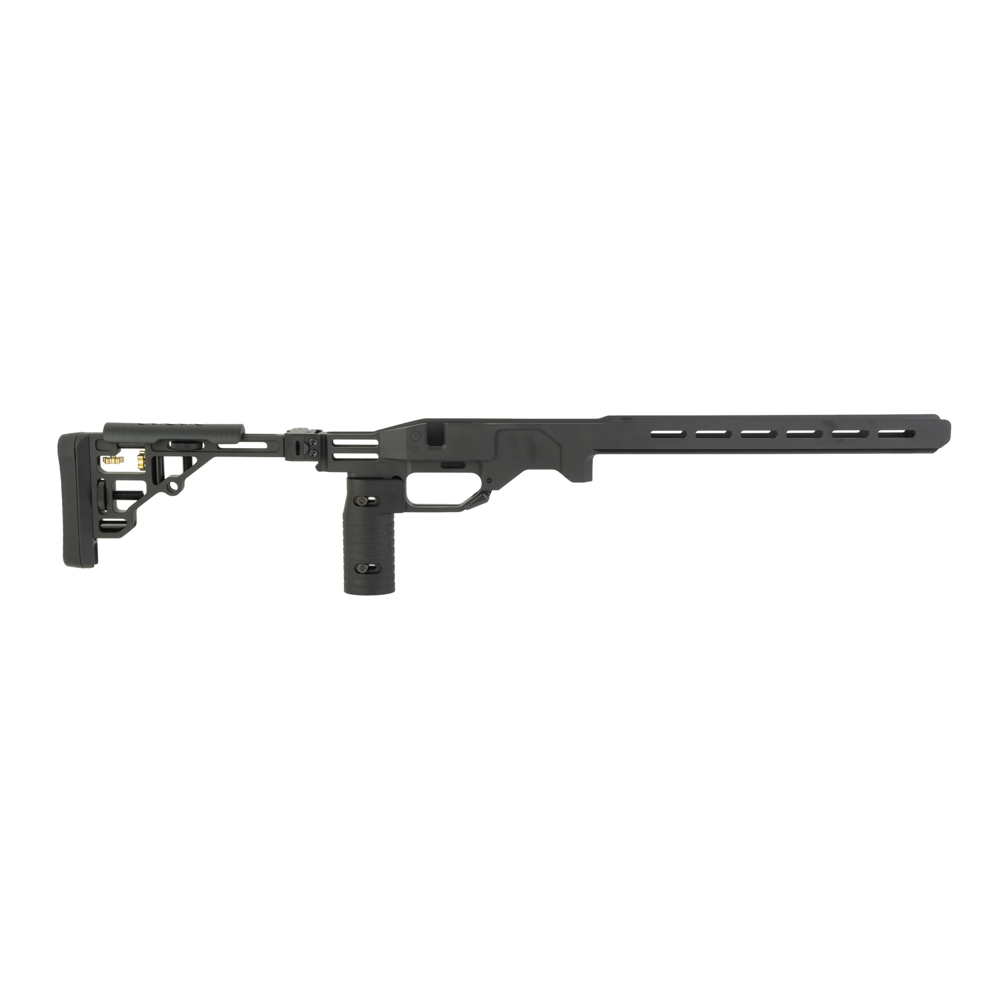 Ultradyne USA UD6 Picatinny Folding Chassis Combo, For Savage Short Action, Cerakote Finish, Armor Black, Right Hand, Includes Chassis — photo 2