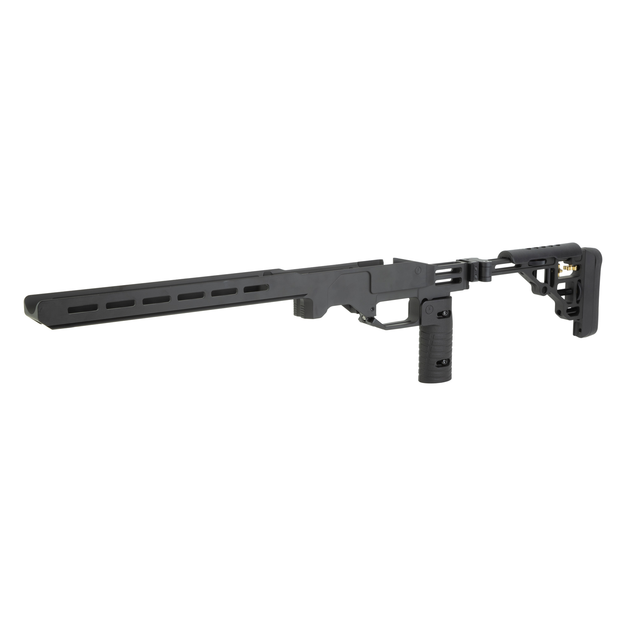 Ultradyne USA UD6 Picatinny Folding Chassis Combo, For Savage Short Action, Cerakote Finish, Armor Black, Right Hand, Includes Chassis — photo 3