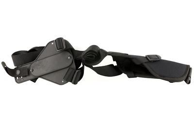 Uncle Mike's Vertical Shoulder Holster, Size 1, Fits Medium Auto With 4" Barrel, Right Hand, Black