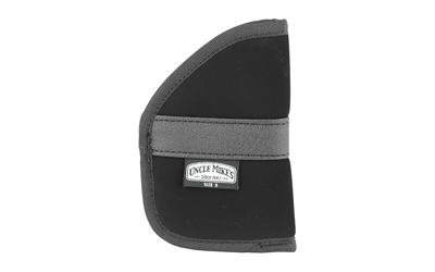 Uncle Mike's Inside Pocket Holster, Size 3, Fits Small Revolver With 2" Barrel, Ambidextrous, Black — photo 2