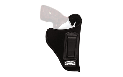 Uncle Mike's Inside The Pant Holster, Size 2, Fits Medium Revolver With 4" Barrel, Right Hand, Black