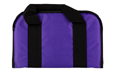 US PeaceKeeper Attache, Pistol Case, 12.5"x6.5", 600 Denier Polyester, Purple — photo 2