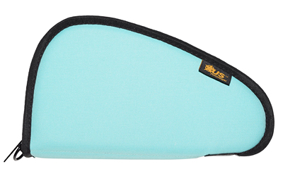 US PeaceKeeper Pistol Case, 11"x6", 600 Denier Polyester, Robin's Egg Blue