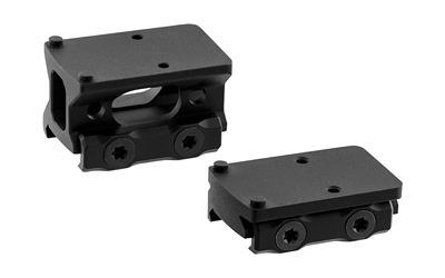 Leapers, Inc. - UTG Optic Mount Kit for RMR, Red Dot Mount, Fits Picatinny Rail, RMR Footprint, Anodized Finish, Black