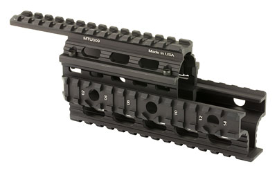 Leapers, Inc. - UTG Tactical Quad Rail, Fits AK, Black — photo 2