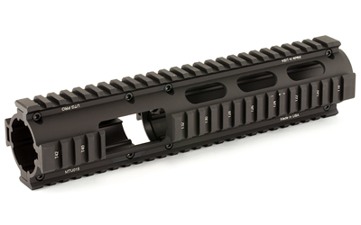 Leapers, Inc. - UTG Model 4/15 Quad Rail, Fits AR Rifles, Carbine Length, with Front Extension, Black