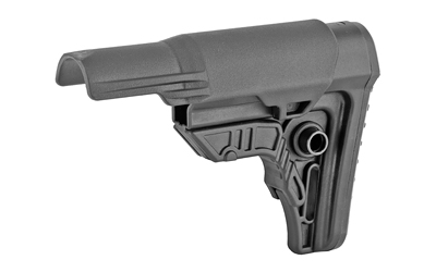 Leapers, Inc. - UTG UTG PRO, Mil-spec Stock, Black Finish, Fits AR-15, Compact Size, Includes Cheek Rest Plus Removable Extended Cheek Rest Insert — photo 3