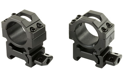 Leapers, Inc. - UTG Pro Max Strength, Rings, Fits Picatinny, 1" Medium, 2 piece, Black Finish — photo 2