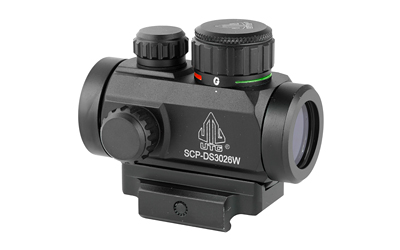 Leapers, Inc. - UTG Instant Target Aiming Sight, 2.6", 30mm, Fits Picatinny, Black, Red/Green CQB Micro Dot, w/Integral QD Mount — photo 2