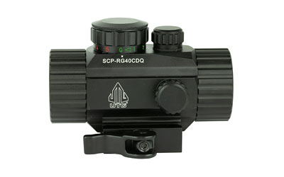 Leapers, Inc. - UTG Instant Target Aiming Sight, 3.8", 38mm, Black, Red/Green Circle Dot, w/Integral QD Mount — photo 3