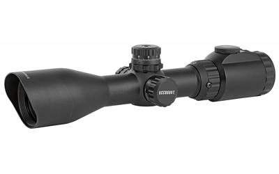 Leapers, Inc. - UTG AccuShot, Rifle Scope, 2-7X 44, 30MM, 36-Color Mil-Dot Reticle, Long Eye Relief Scout, Black