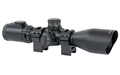 Leapers, Inc. - UTG AccuShot Precision Series Rifle Scope, 3-12X44, Illuminated Mil-Dot Reticle, Compact, Adjustable Objective, 36 Colors — photo 2