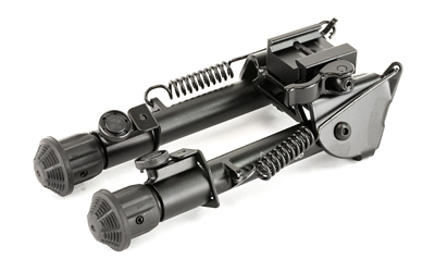 Leapers, Inc. - UTG Tactical Op Bipod, Fits Picatinny or Weaver Rail, 5.9" - 7.3", with QD Lever Mount, Black