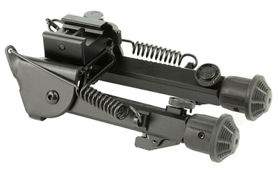 Leapers, Inc. - UTG Super Duty Bipod, Fits Picatinny or Weaver Rail, 6" - 8.5", with QD Lever Mount, Black — photo 2