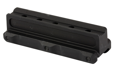 Unity Tactical FAST, Red Dot Mount, 2.05" Optical Height, Compatible with ACOG/VCOG Footprints, Anodized Finish, Black — photo 2