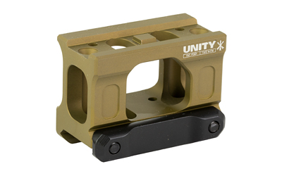 Unity Tactical FAST Micro, Red Dot Mount, 2.26" Optical Height, Compatible with CompM5s, CompM5b, Duty RDS Footprints, Anodized Finish