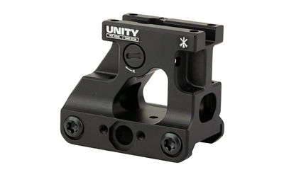 Unity Tactical FAST Micro, Red Dot Mount, 2.26" Optical Height, Compatible with MRO/MRO-HD Footprint, Anodized Finish, Black — photo 2