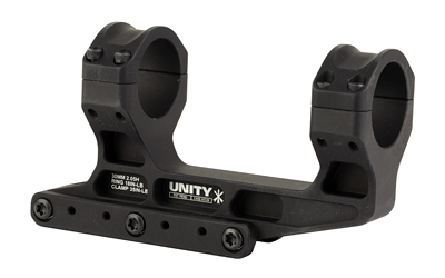 Unity Tactical FAST, LPVO Mount, 2.05" Optical Height, Compatible with 30mm Tube Size, Anodized Finish, Black — photo 2