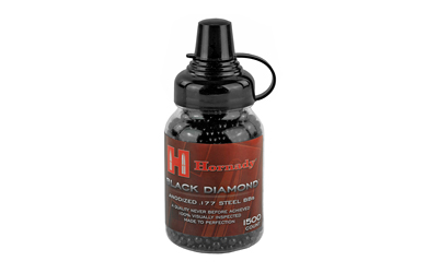 Umarex Hornady Black Diamond .177 Steel BBs, Bottle of 1500