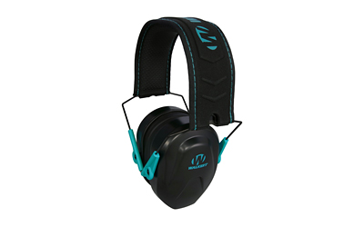 Walker's Razor Compact, Passive Earmuff, Optimized for Smaller Head Sizes, Teal