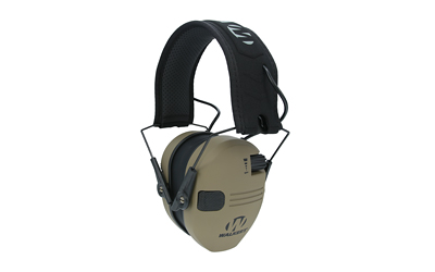 Walker's Razor Compact, Electronic Earmuff, Optimized for Smaller Head Sizes, Flat Dark Earth