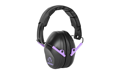 Walker's Passive, Folding Earmuff, Black/Purple, 1 Pair — photo 2