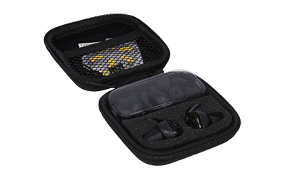 Walker's Isolator, Electronic Ear Buds, Black, Includes Micro USB Cable and Case and (3) Sets of #10 Batteries — photo 2