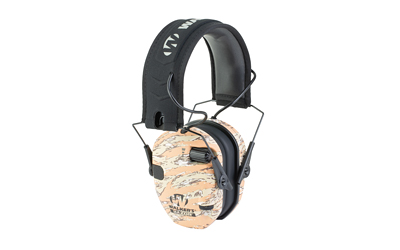 Walker's Razor Slim, Electronic Earmuff, Low-Profile Design, Desert Tiger Stripe — photo 2