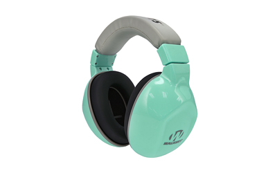 Walker's Boomies Passive Hearing Protection, Earmuff, Extra Small, Ocean Teal