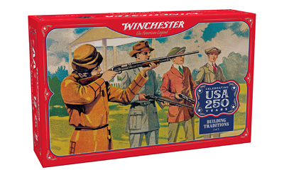Winchester Ammunition AA, 12 Gauge 2.75", #8, 1 1/8oz, Shot Shell, Commemorative USA 250 Years Edition, 10 Round Box