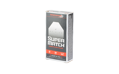 Winchester Ammunition Super Match, 40 S&W, 180 Grain, Flat Nose Bullet, 50 Round Box — photo 3