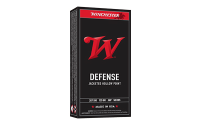 Winchester Ammunition USA, 357SIG, 125 Grain, Jacketed Hollow Point, 50 Round Box