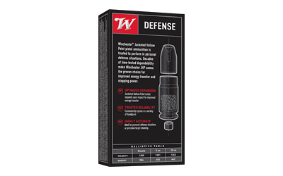 Winchester Ammunition USA, 357SIG, 125 Grain, Jacketed Hollow Point, 50 Round Box — photo 2