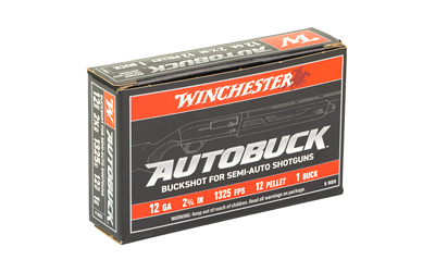 Winchester Ammunition Super-X, 12 Gauge 2.75", 1 Buck, Buckshot, 5 Round Box — photo 2