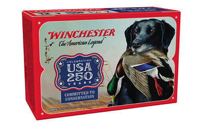Winchester Ammunition X-PERT Steel Waterfowl, 12 Gauge 3", #2, 1 1/8oz, Shot Shell Ammunition, Commemorative USA 250 Years Edition, 10 Round Box