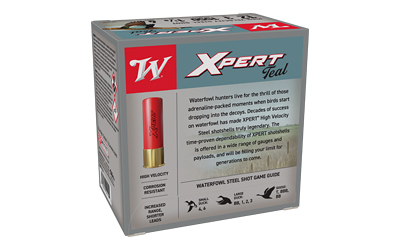 Winchester Ammunition XPERT STEEL, High Velocity, 12 Gauge, 3", 1-1/8oz, Steel Shot, 25 Round Box — photo 2