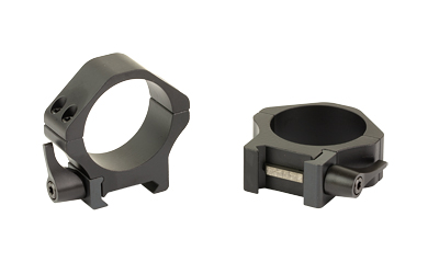 Warne Maxima Horizontal Quick Disconnect Ring, Fits 34MM Optics, Low Height, Steel Construction, Matte Finish, Black — photo 2