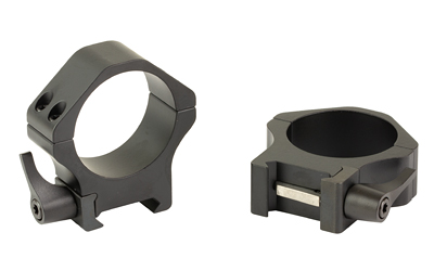 Warne Maxima Horizontal Quick Disconnect Ring, Fits 34MM Optics, Medium Height, Steel Construction, Matte Finish, Black — photo 2