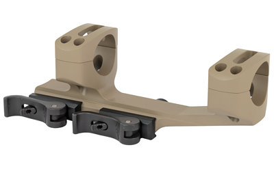 Warne Quick Detach Cantilever Mount, 30mm, Fits AR Rifles, Extended Skeletonized, Dark Earth Finish — photo 2