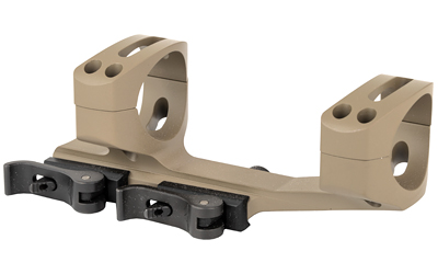 Warne Quick Detach Cantilever Mount, 34mm, Fits AR Rifles, Extended Skeletonized, Dark Earth Finish — photo 2