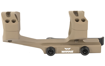 Warne Quick Detach Cantilever Mount, 34mm, Fits AR Rifles, Extended Skeletonized, Dark Earth Finish — photo 3
